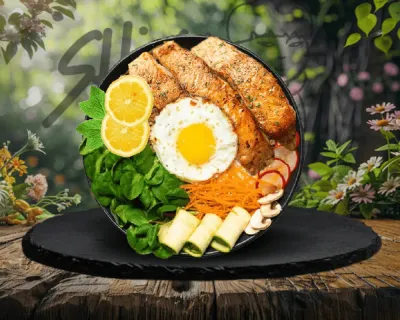 BIBIMBAP SAUMON